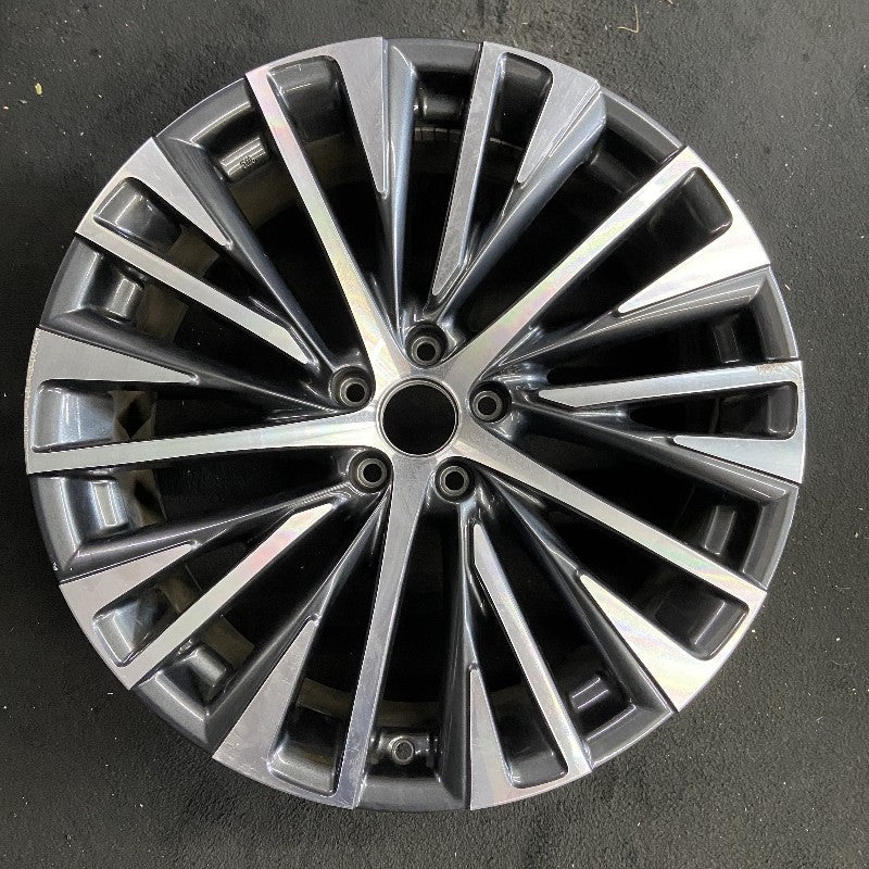 21″ LEXUS RX350 23-24 21×8 20 spoke machined black Original OEM Wheel Rim