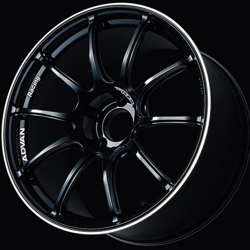 Advan RZII Wheel – 18×9.0 +35 | 5×114.3 | Racing Gloss Black & Ring