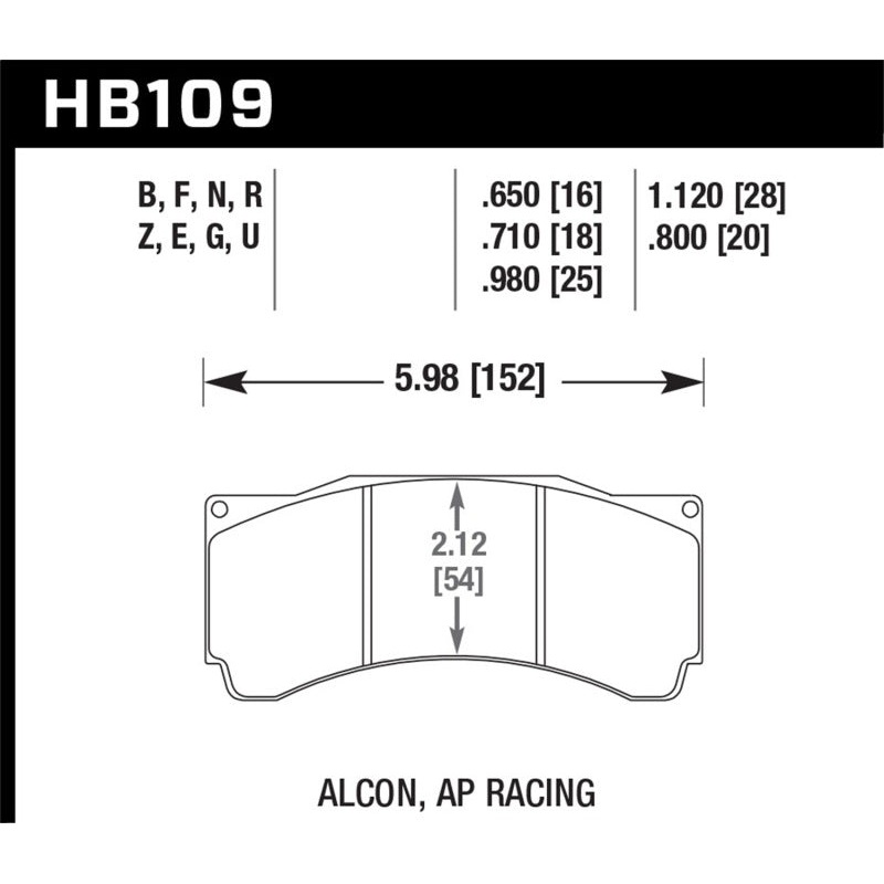 Hawk HPS Street Brake Pads