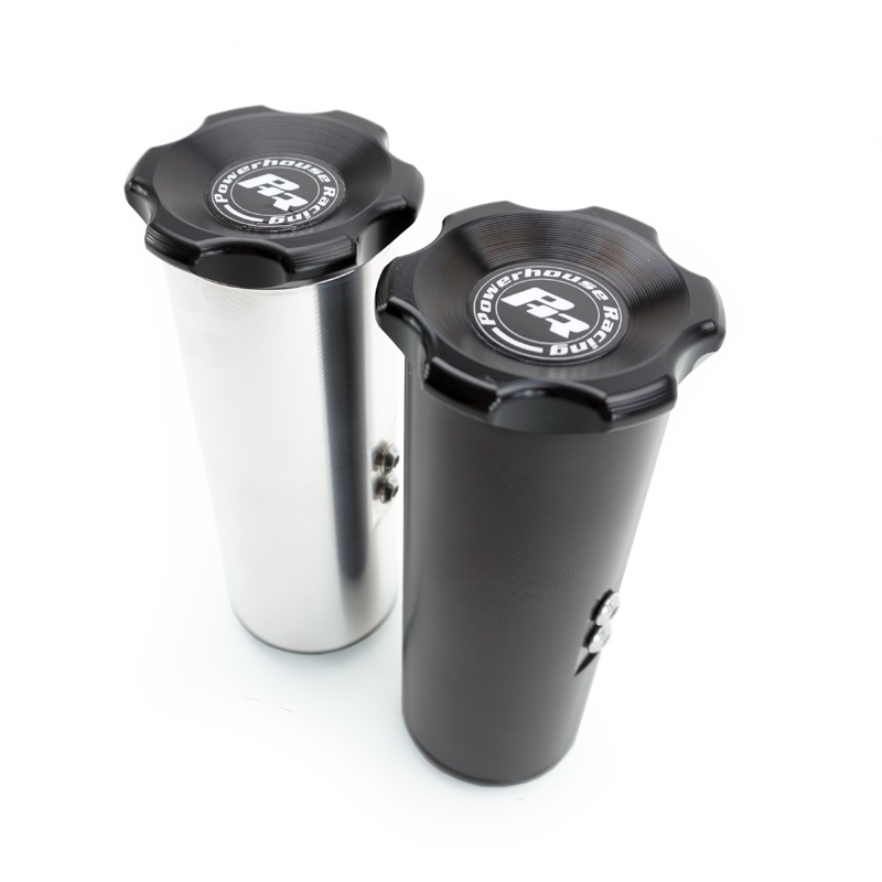 PHR Billet Power Steering Reservoir TankBlack EditionSealed Cap