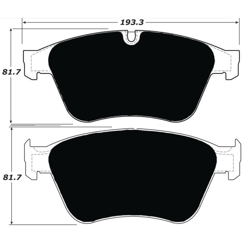 Porterfield Brake Pads for 2008 MERCEDES-BENZ R63 AMG