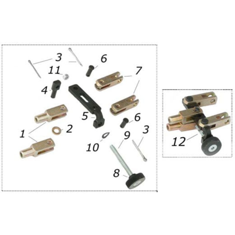 2. AFN.00105 CRG 6mm Washer for Bias Adjuster