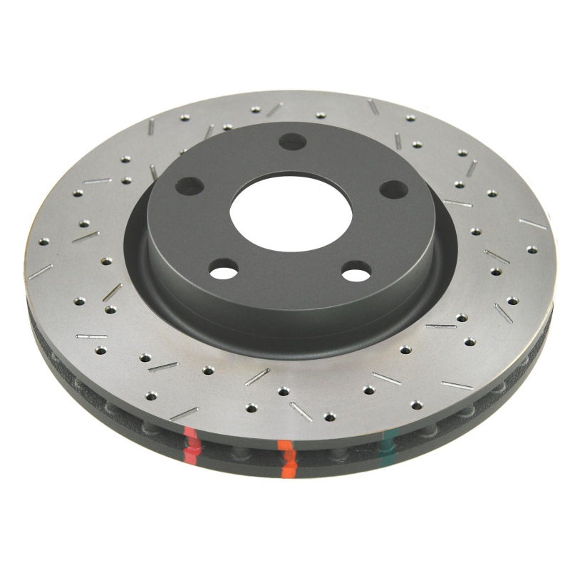 DBA 2016-2017 Ford Focus RS Rear Drilled & Slotted 4000 Series Rotor