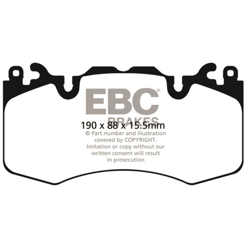 EBC 13+ Land Rover Range Rover 3.0 Supercharged Greenstuff Front Brake Pads