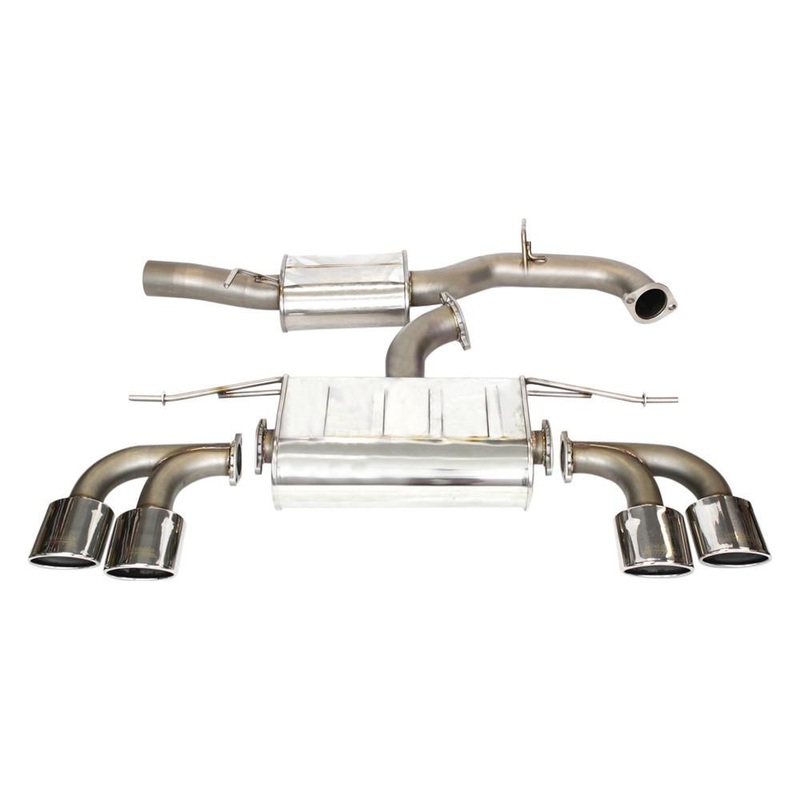 Invidia Q300 Cat-Back Exhaust System | 2015 Volkswagen Golf R (HS14GFRG3S)