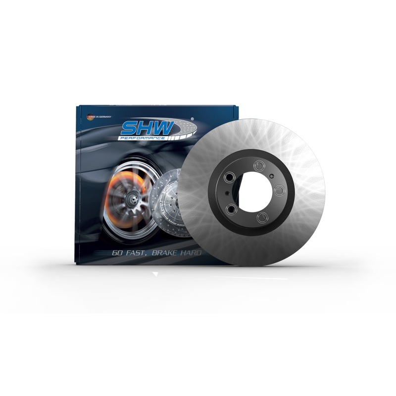 SHW 16-19 Volkswagen GTI 2.0L Rear Smooth Monobloc Brake Rotor (5Q0615601E)