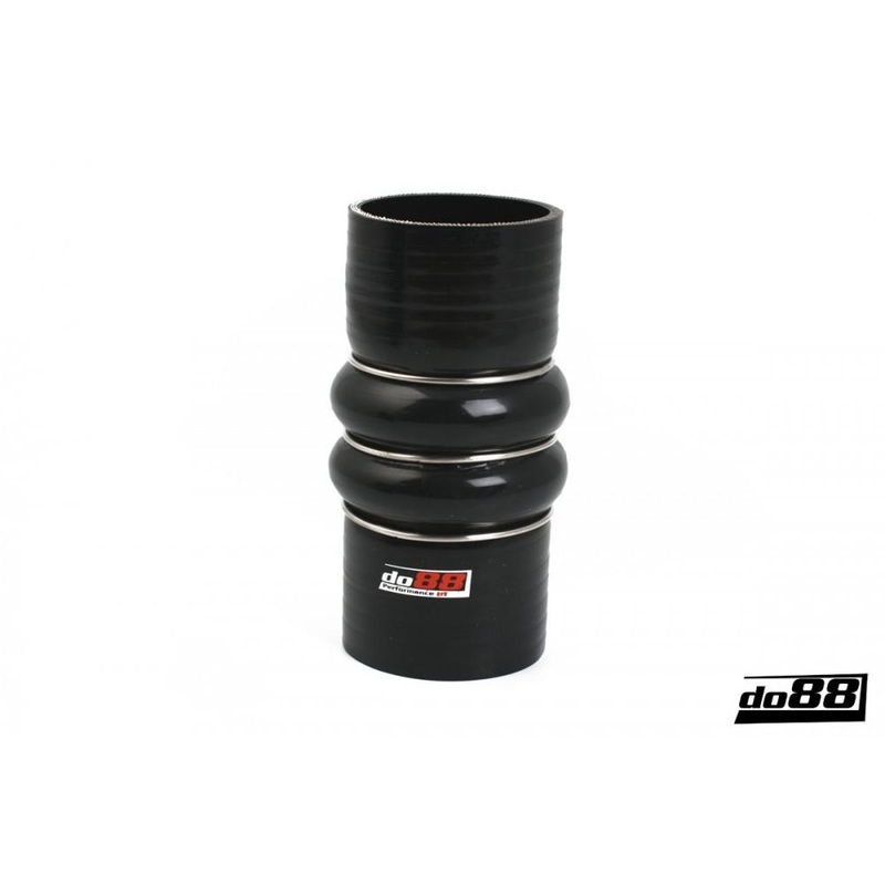 Silicone Hose Black 2-Humps 2,25” (57mm)