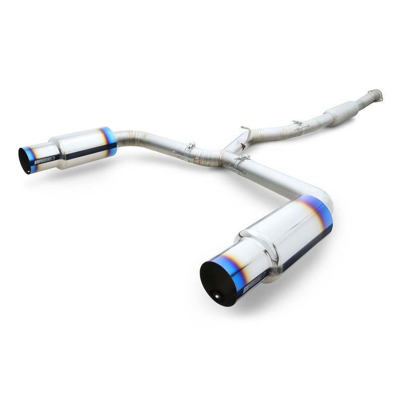 Tomei Full Titanium Dual Muffler Expreme Ti Type-D Exhaust | 2011-2021 Subaru WRX / STI GV/VA Sedan (TB6090-SB02D)