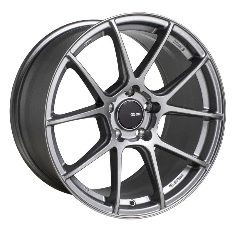 Enkei TS-V 18×8.5 5×120 38mm Offset 72.6mm Bore Storm Grey Wheel