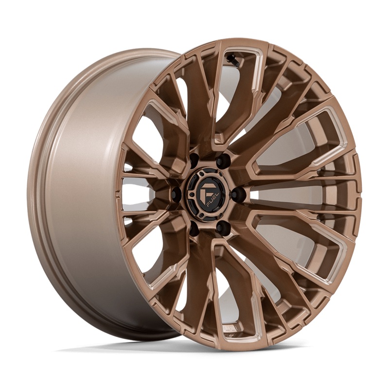 Fuel Wheels D850 Rebar 17″ 6×120 Platinum Bronze Milled