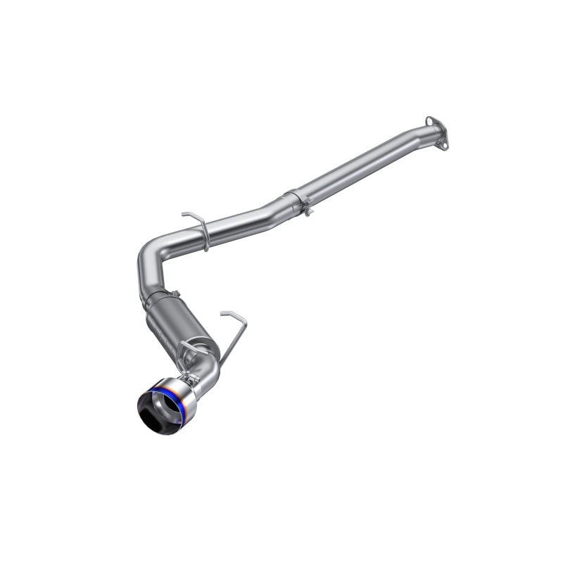 MBRP [12-22 BRZ, 17-22 GR86] Stainless Steel 3in Cat-Back-Single Rear Exit w Burnt Tip | S48063BE