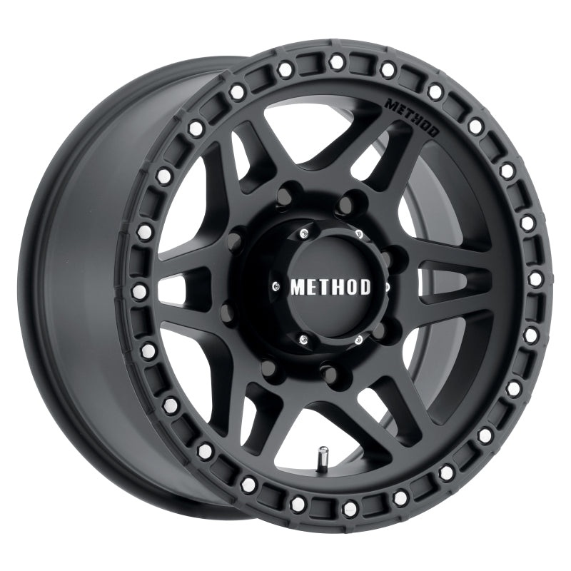 Method MR312 18×9 +18mm Offset 8×170 130.81mm CB Matte Black Wheel