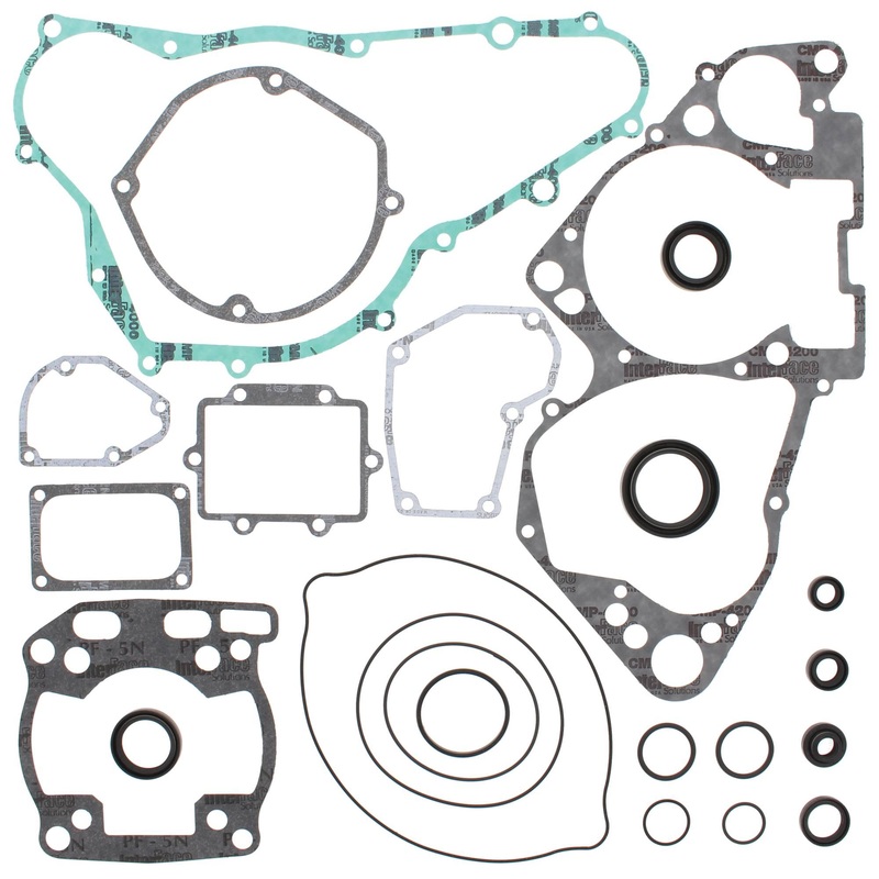 Vertex 811582 Gaskets 99-00 Suzuki RM250 Complete Gasket Kit w/ Oil Seals