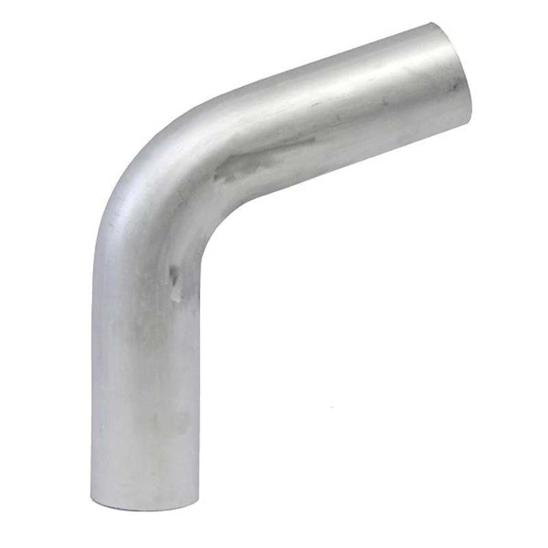 HPS 4″ OD 70 Degree Bend 6061 Aluminum Pipe | Universal (AT70-400-CLR-4)