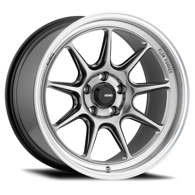 Konig Countergram 19×8.5 5×114.3 ET43 Hyper Chrome / Machined Lip