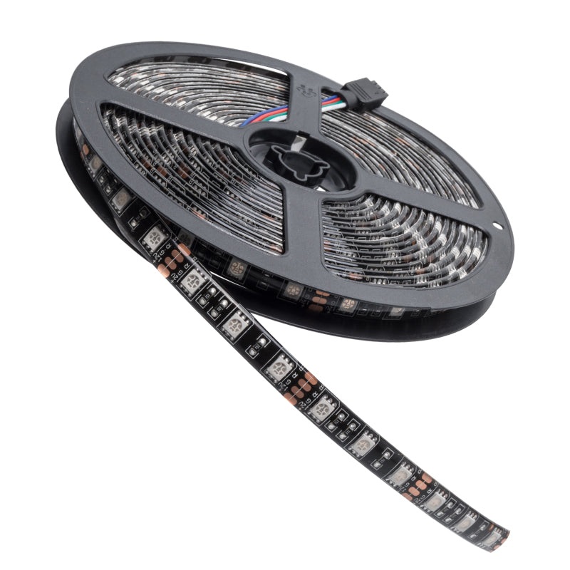 Oracle Exterior Black Flex LED 12in Strip – RGB ColorSHIFT