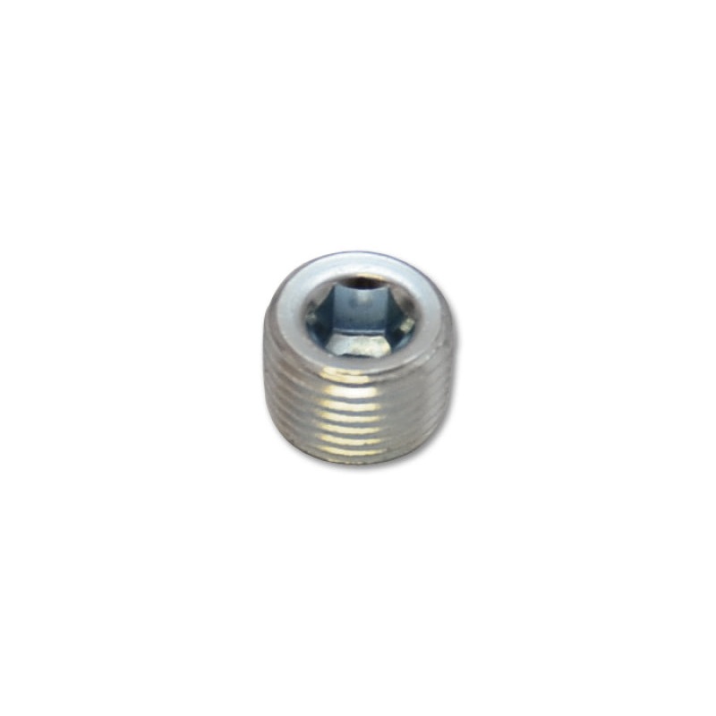 Vibrant 1/8in NPT Male Plug for EGT weld bung – Zinc Plated Mild Steel