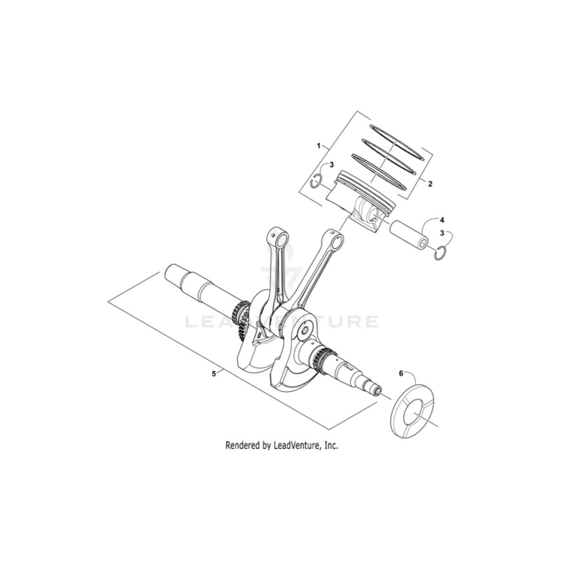 Washer,Thrust-Crank By Arctic Cat
