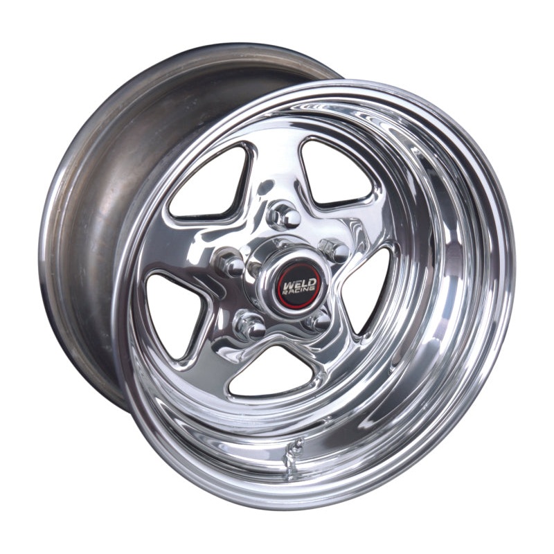 Weld ProStar 15×3.5 / 5×4.5 BP / 1.375in. BS Polished Wheel – Non-Beadlock