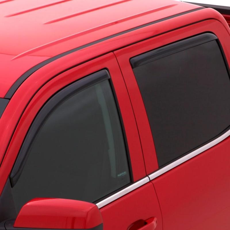 AVS 06-11 Honda Civic Ventvisor In-Channel Front & Rear Window Deflectors 4pc – Smoke