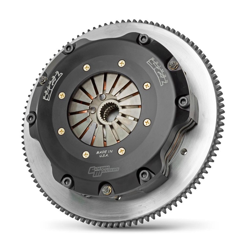 Clutch Masters FX725 Series Twin-Disc Clutch Kit w/ Steel Flywheel | 2001-2007 Mitsubishi Evo 7 – 9 (05106-TD7R-SHV)
