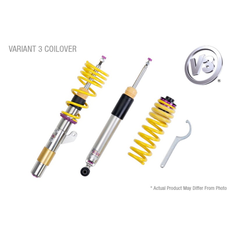 KW Coilover Kit V3 Audi R8 (42); all models; all engines; w/ magnetic ride