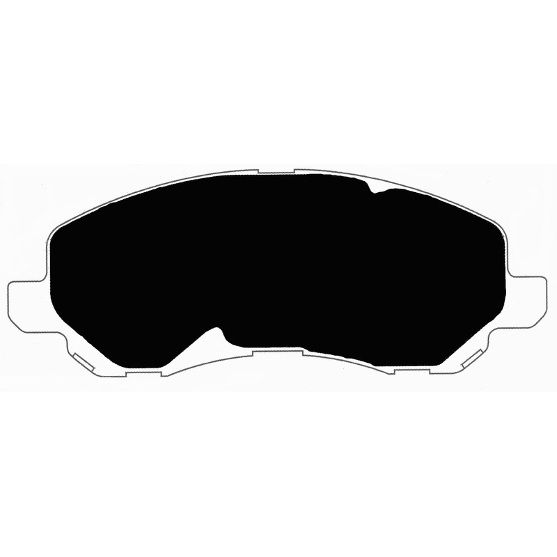 Porterfield Brake Pads for 2008 MITSUBISHI Eclipse V6