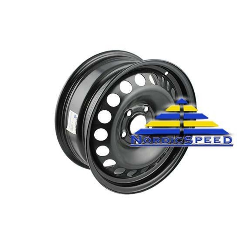 SAAB Steel Wheel Black 15 x 6.5″ (ET41) 5X110 Set of 4