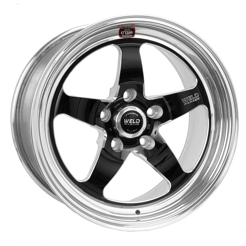 Weld S71 18×4.5 / 5×4.5 BP / 1.6in. BS Black Wheel (High Pad) – Non-Beadlock