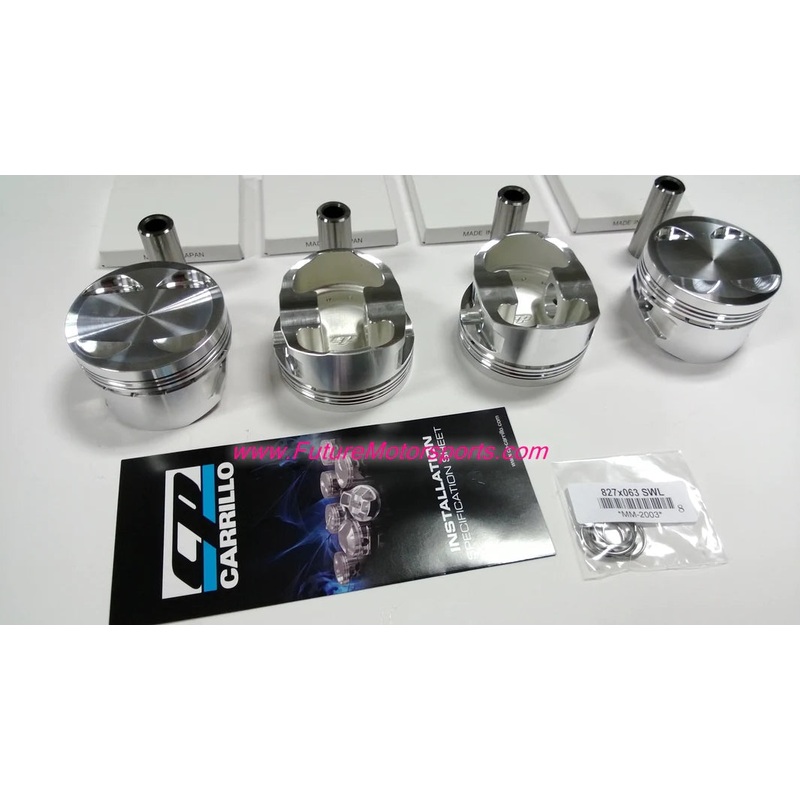 CP Carrillo Pistons Honda Acura/Honda B16A 84mm 11.8:1 or B20 or Sleeved B18 Block w/B16A or B18C Head 12.7:1