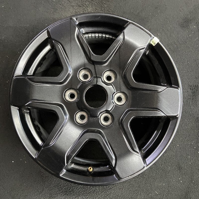 17″ BRONCO 21-24 17×7.5 aluminum 6 spoke gloss black Original OEM Wheel Rim