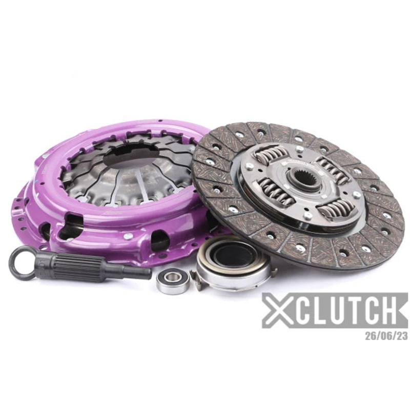 XClutch 9in Sprung Organic Stage 1X Clutch Kit w/ Heavy Duty Cover | 2022+ Subaru BRZ / Toyota GR86 (XKSU23012-1AX)