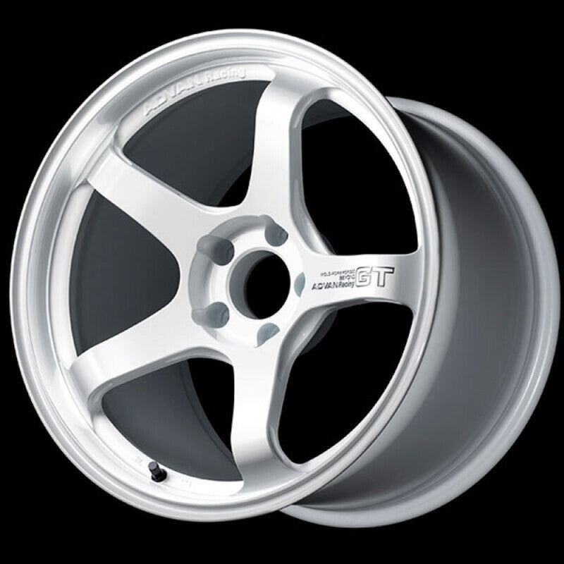 Advan GT Beyond 18×8.5 +37 5-114.3 Racing White Wheel