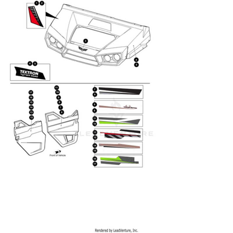 Door Decal-Front Left by Arctic Cat