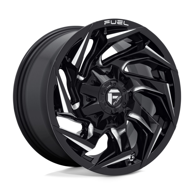 Fuel Wheels D753 Reaction 20″ 8×170 Gloss Black Milled