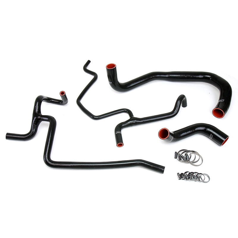 HPS Silicone Radiator + Heater Coolant Hose Kit | 2011 – 2020 Dodge Charger (57-1645-BLK)