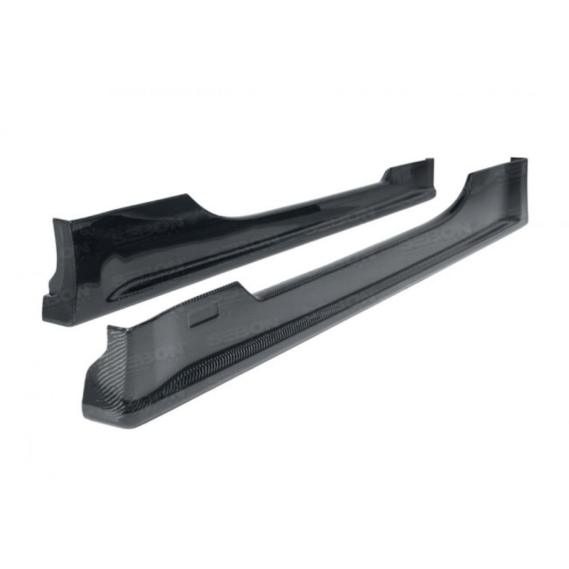 Seibon TT-Style Carbon Fiber Side Skirts | 2002-2005 Nissan 350Z (SS0205NS350-TT)