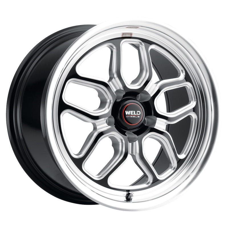 Weld Racing 17×10 Laguna Drag 5×112 ET40 BS7.1 Gloss BLK MIL DIA 78.1