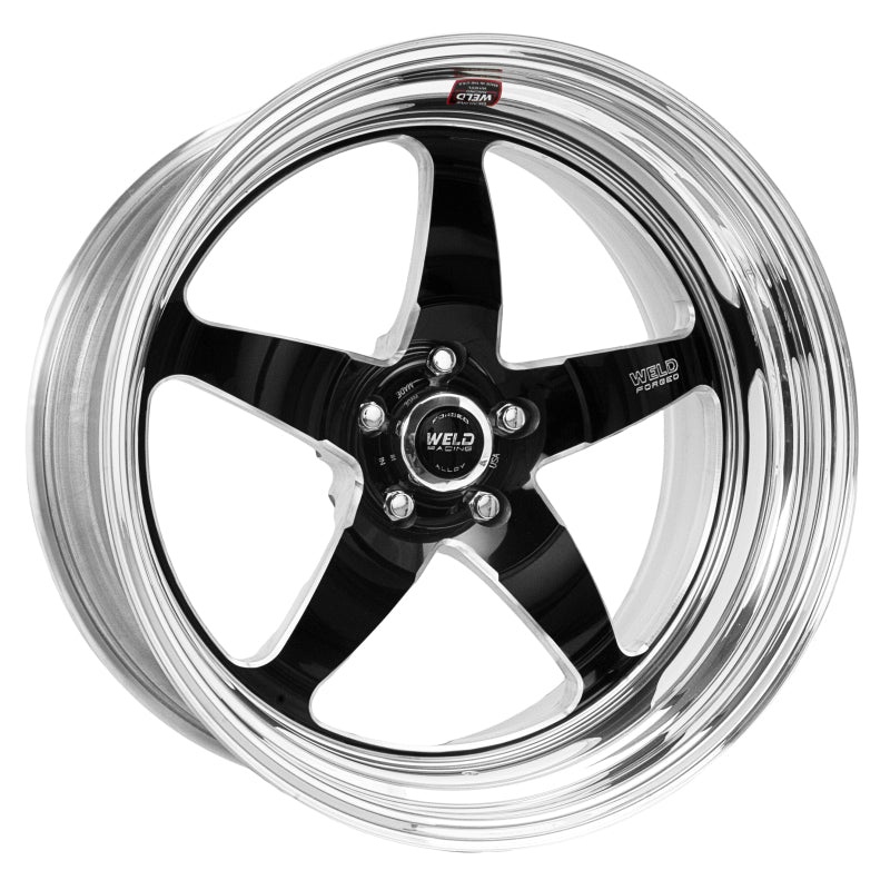 Weld S71 20×10 / 5x115mm BP / 6.8in. BS Black Wheel (High Pad) – Non-Beadlock