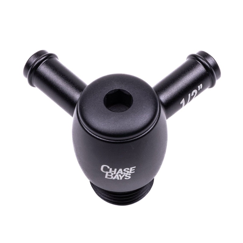 Chase Bays 1/2 Barb 90 Degree L to 10AN ORB Adapters