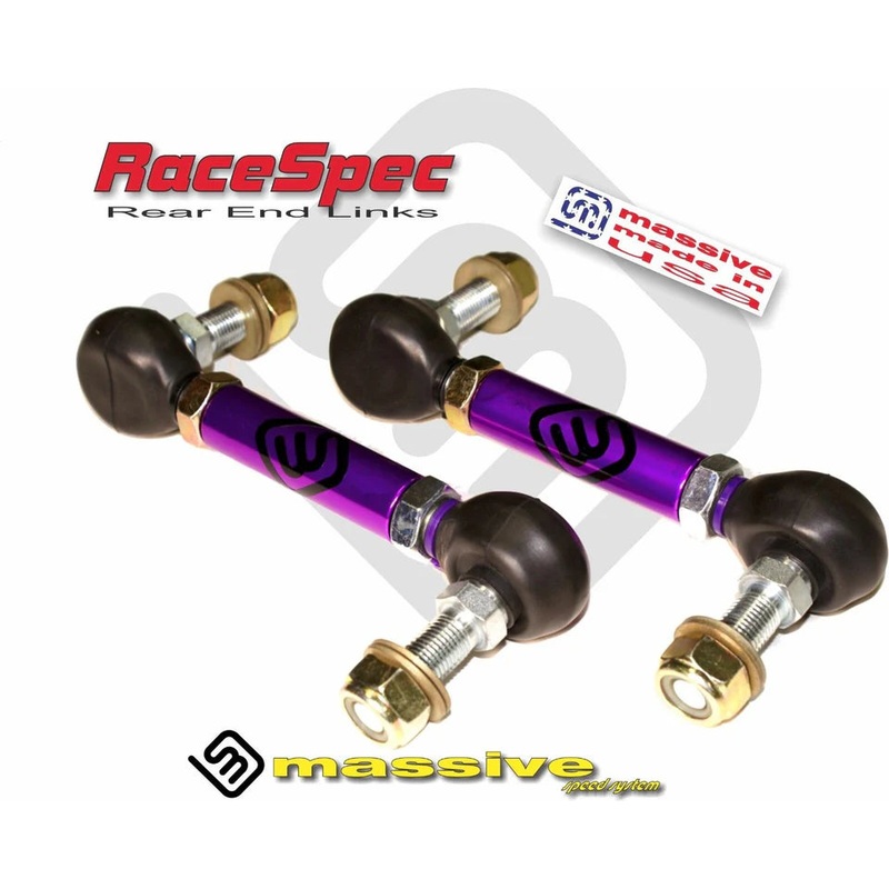 MASSIVE RACESPEC ADJUSTABLE REAR ARB SWAY BAR END LINKS FOCUS 16+ FOCUS RS 2.3 TURBO
