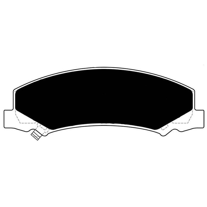 Porterfield Brake Pads for 2007 CADILLAC DTS Sedan