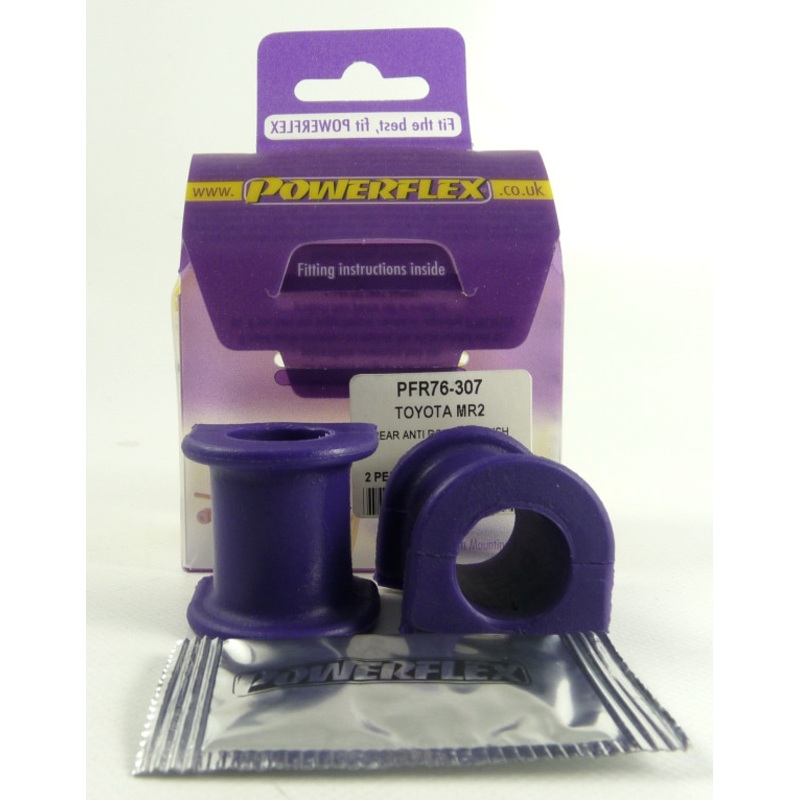 Powerflex Rear Anti Roll Bar Bush 20mm Toyota MR2 Gen2 SW20 (1989 – 1999)MR2 SW20 REV 2 to 5 (1991 – 1999)