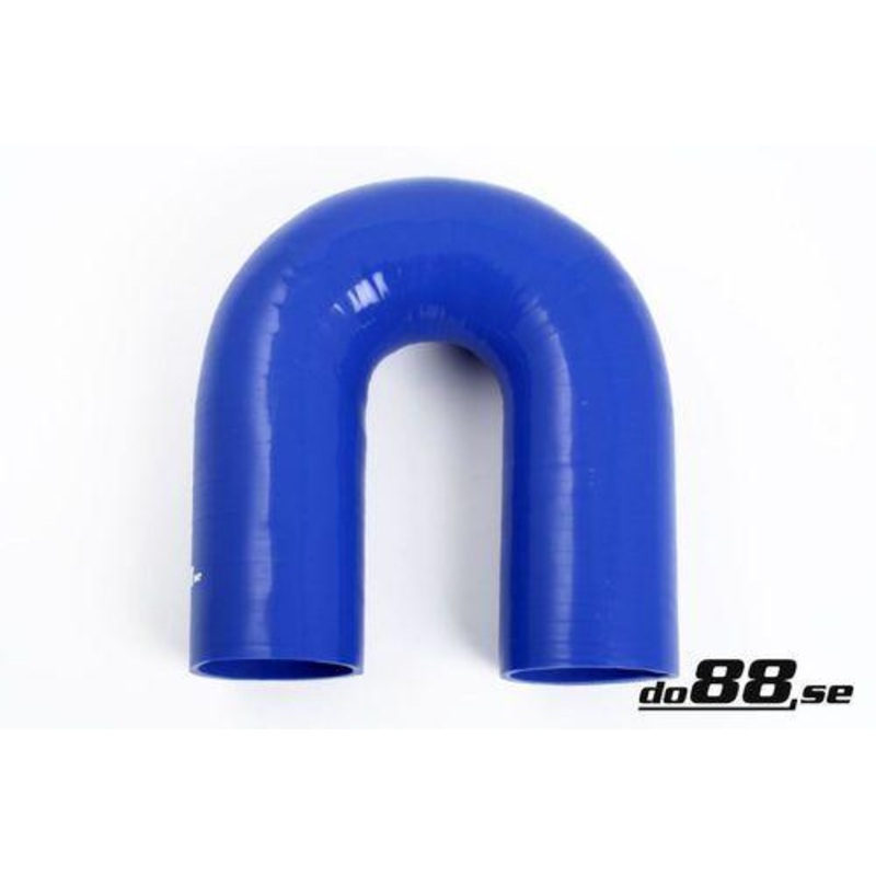 Silicone Hose Blue 180 degree 3” (76mm)