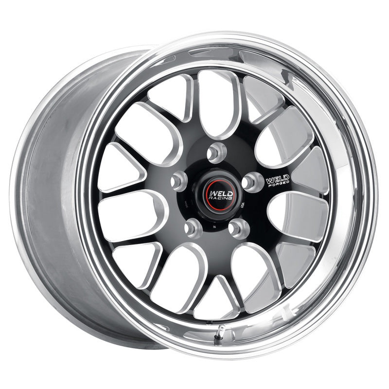 Weld S77 20×10.5 / 5x5in BP / 7.75in. BS Black Wheel (High Pad) – Non-Beadlock