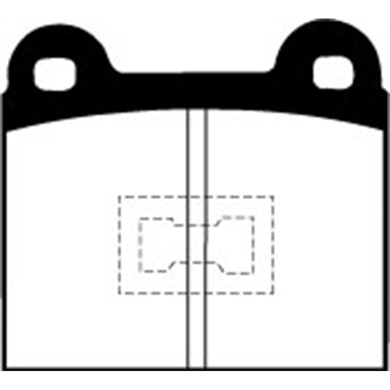 EBC 73-77 Audi Fox 1.5 Greenstuff Front Brake Pads