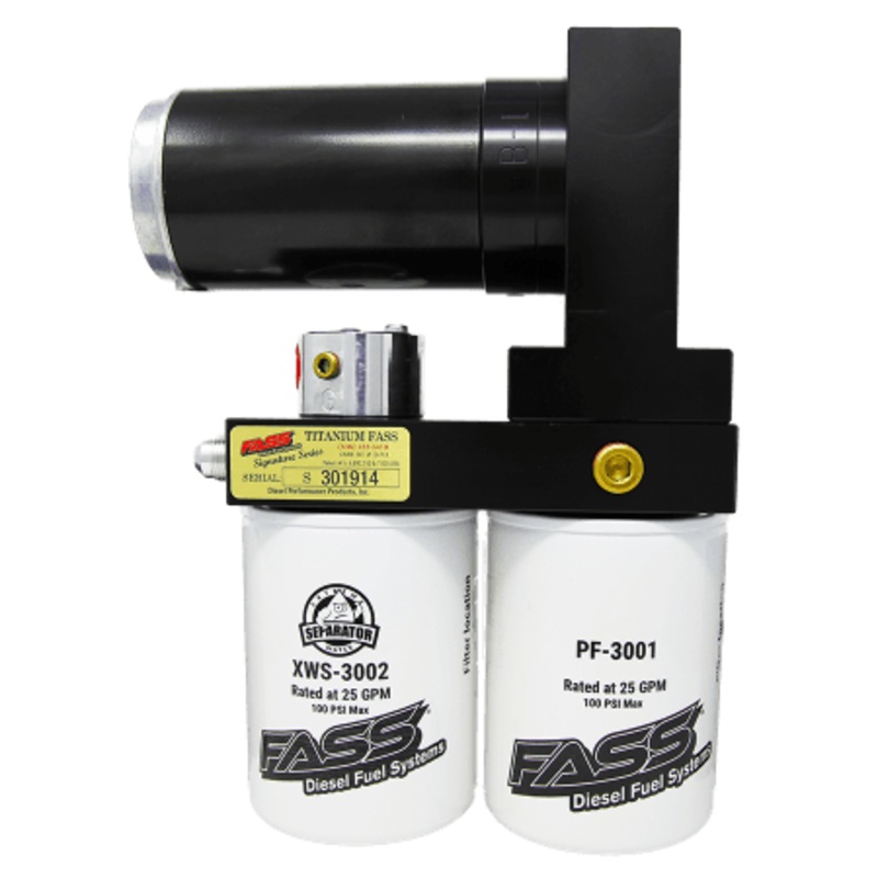 FASS Titanium Signature Series Diesel Fuel System 180F 140GPH (45 PSI) for 1994-1998 Dodge/RAM Cummins 5.9L (TSD10180F140G)