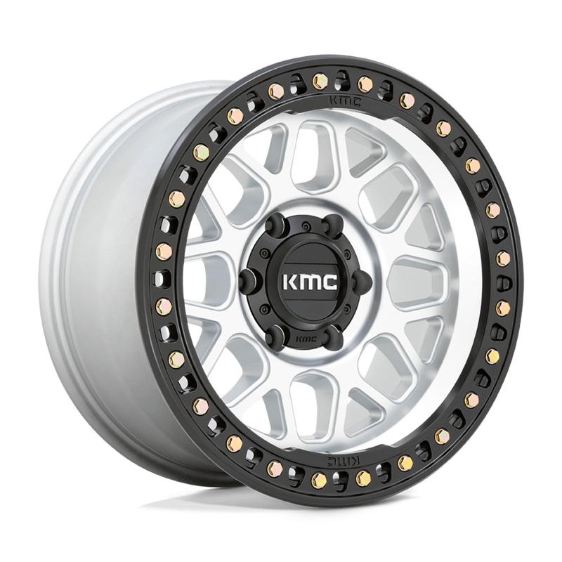 KMC Wheels KM549 GRS 20″ 5×127 Machined With Satin Black Lip