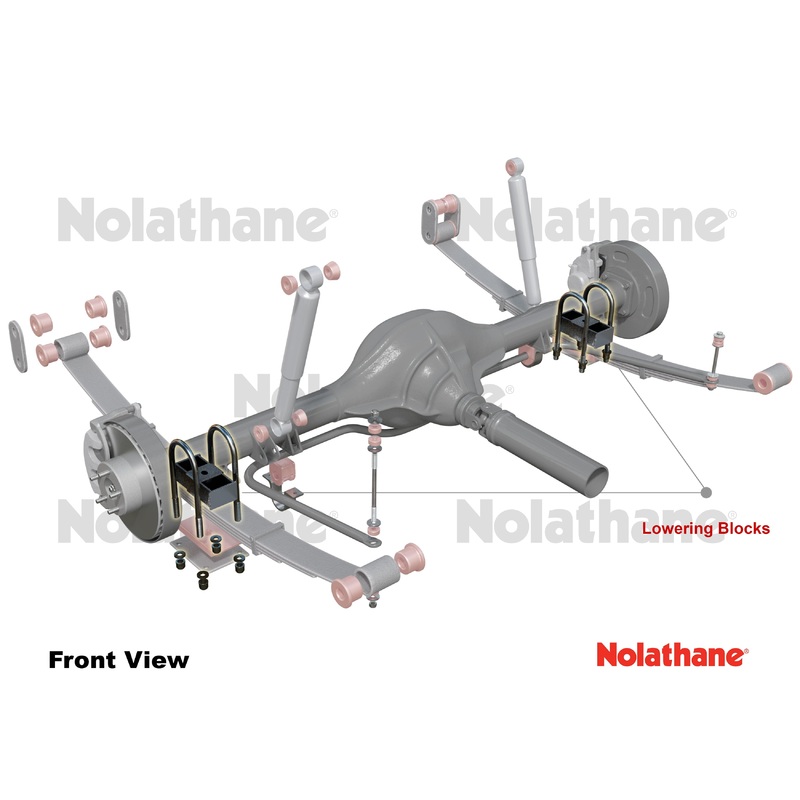 Nolathane Lowering Block – Kit  (REV245.0002)