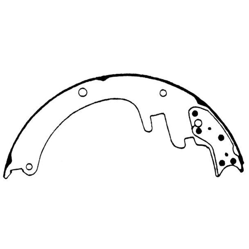 Porterfield Brake Shoes for 2000 GMC SUBURBAN 1500 4WD 13″ Rear Shoe